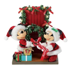 Hot The Jolly Christmas Shop Department 56 Disney Possible Dreams Front Door Decor 6012221