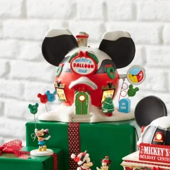 Online The Jolly Christmas Shop Department 56 Disney Village Mickey's Balloon Inflators Building 6001316