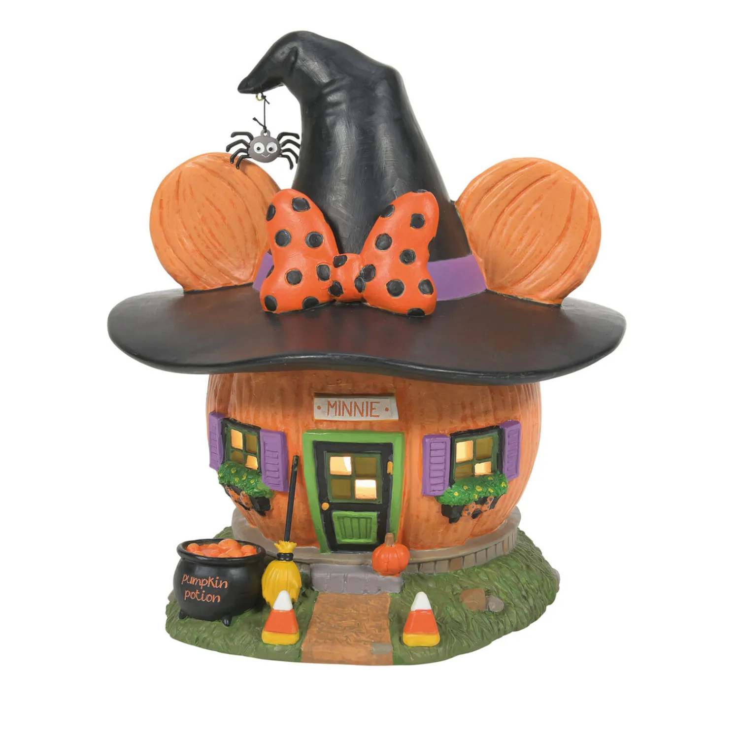 Hot The Jolly Christmas Shop Department 56 Disney Village Minnie's Pumpkintown House 6007727