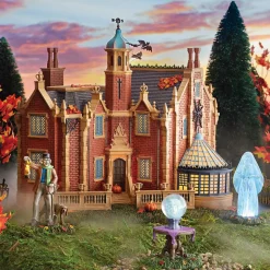 Clearance The Jolly Christmas Shop Department 56 Disney Village Disney World Haunted Mansion 6013606
