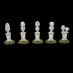 Clearance The Jolly Christmas Shop Department 56 Disneyland Haunted Mansion Village 2024 Full 8 Pc Set