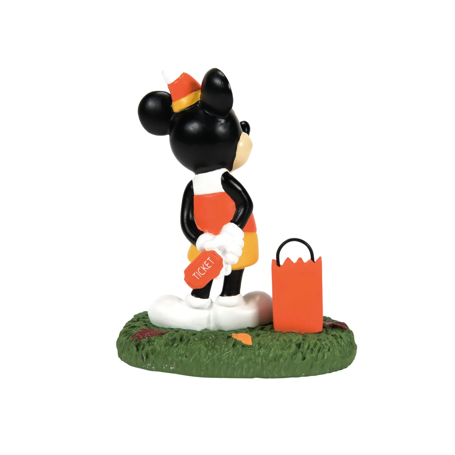 Hot The Jolly Christmas Shop Department 56 Disney's Halloween Village Mickey's Pumpkintown Mickey Buys A Ticket Figure 6013681