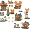 The Jolly Christmas Shop Department 56 Disney's Pumpkintown Halloween Village Complete 13 Piece Set