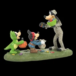 Discount The Jolly Christmas Shop Department 56 Disney's Pumpkintown Halloween Village Halloween Treats From Goofy 6009781