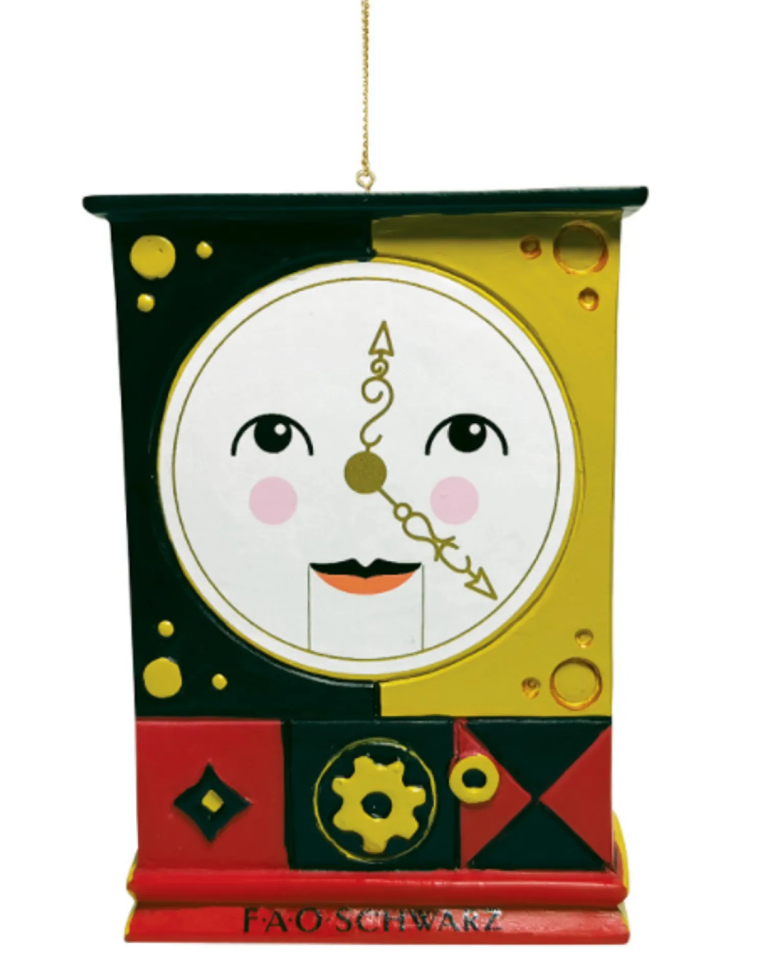 Online The Jolly Christmas Shop Department 56 FAO Schwarz Clock Christmas Ornament 6009095