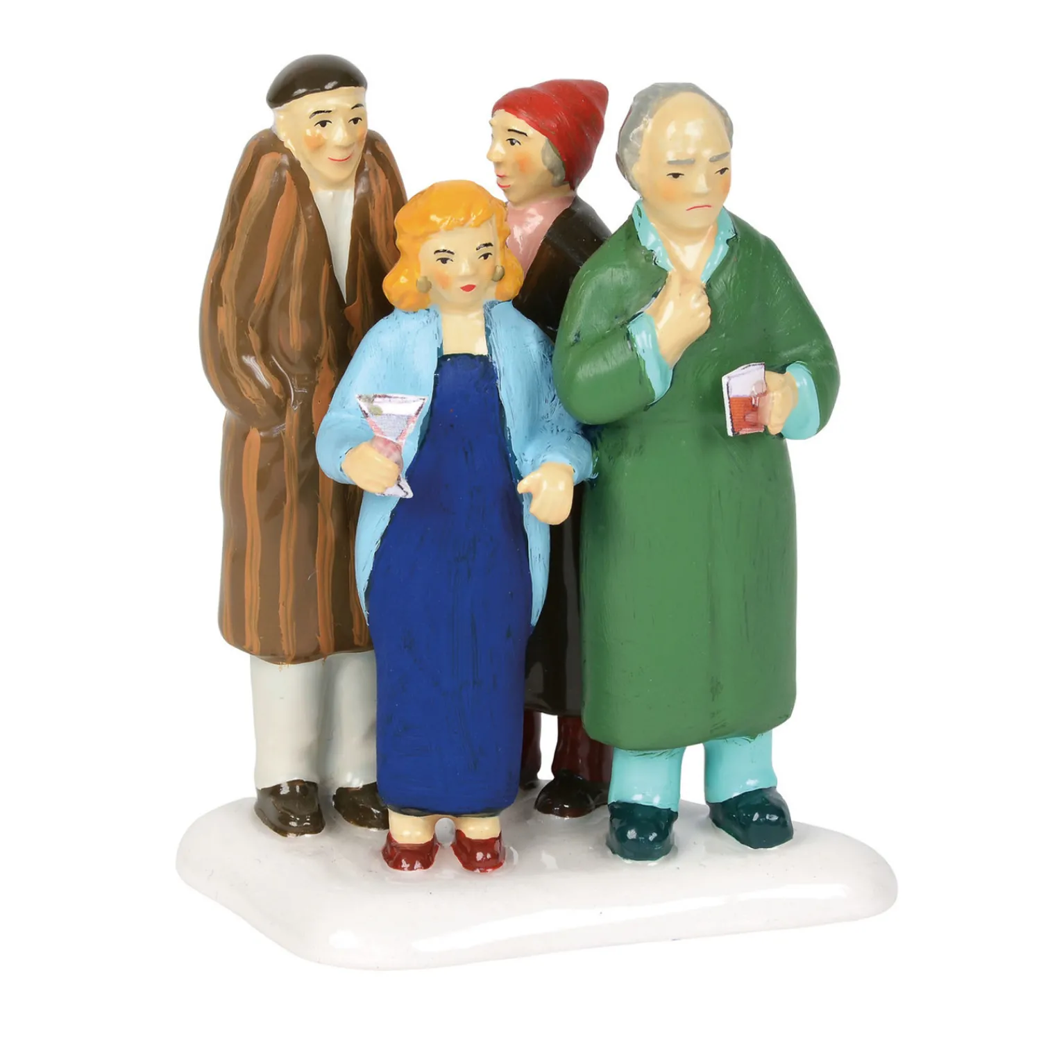 Sale The Jolly Christmas Shop Department 56 Freezing Our Baguettes Off Christmas Vacation Village Figure 6000646