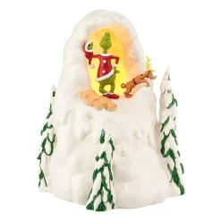 Discount The Jolly Christmas Shop Department 56 Grinch Village Mount Crumpit Building 4029621