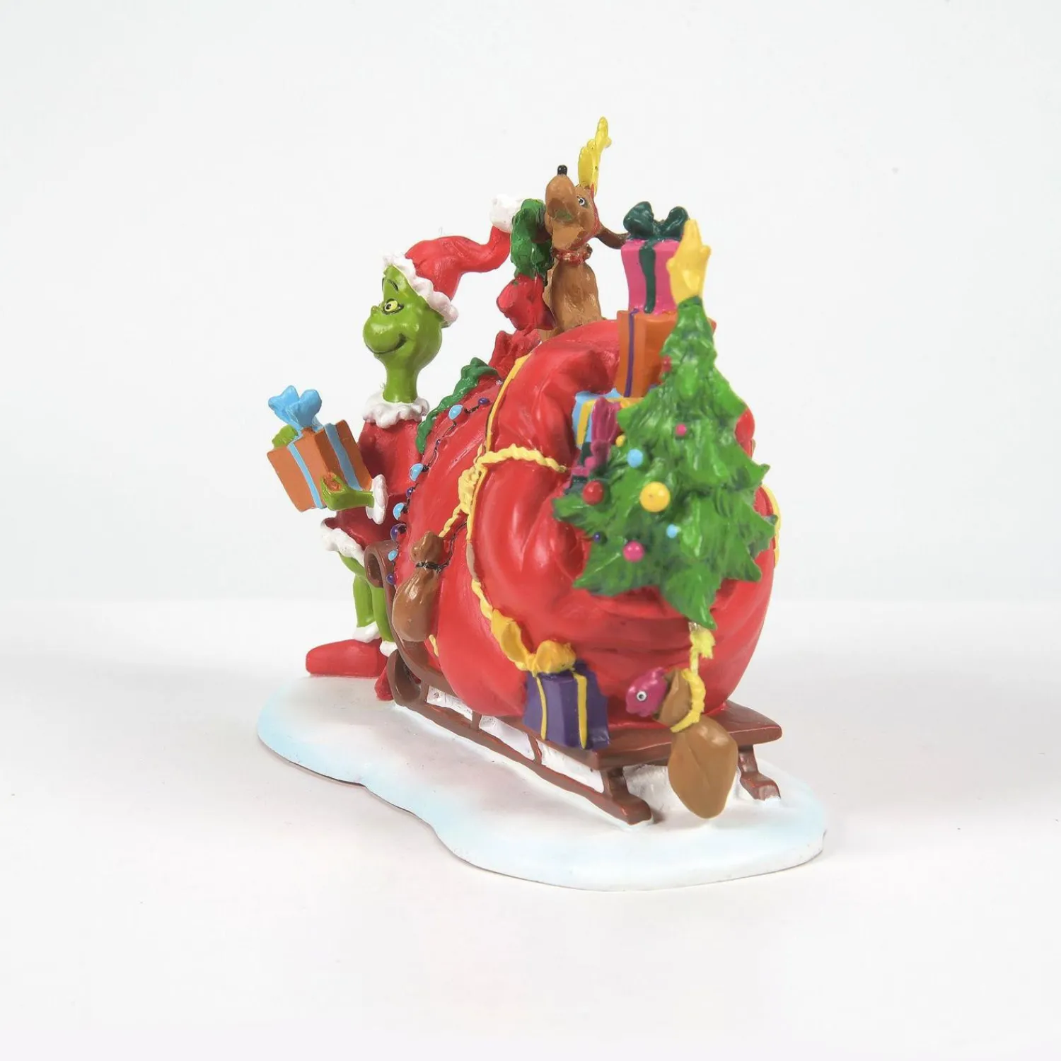 Hot The Jolly Christmas Shop Department 56 Grinch Village The Grinch's Small Heart Grew Figure 804158