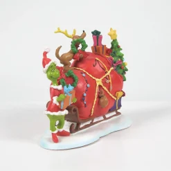 Hot The Jolly Christmas Shop Department 56 Grinch Village The Grinch's Small Heart Grew Figure 804158