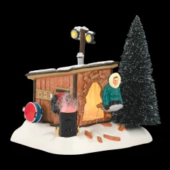 The Jolly Christmas Shop Department 56 Griswold Sled Shack Christmas Vacation Figure 4042408