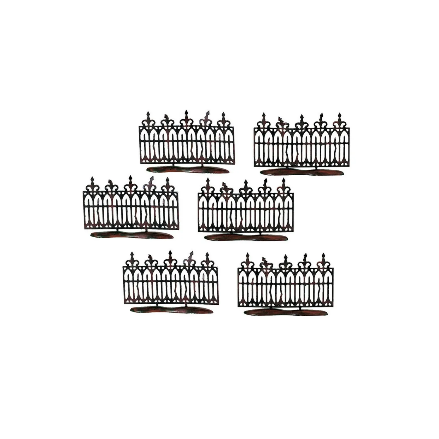 Clearance The Jolly Christmas Shop Department 56 Halloween Village Spooky Wrought Iron Fence 56.52982