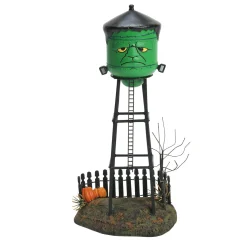 Hot The Jolly Christmas Shop Department 56 Halloween Village Frankenstein's Water Tower 6007706