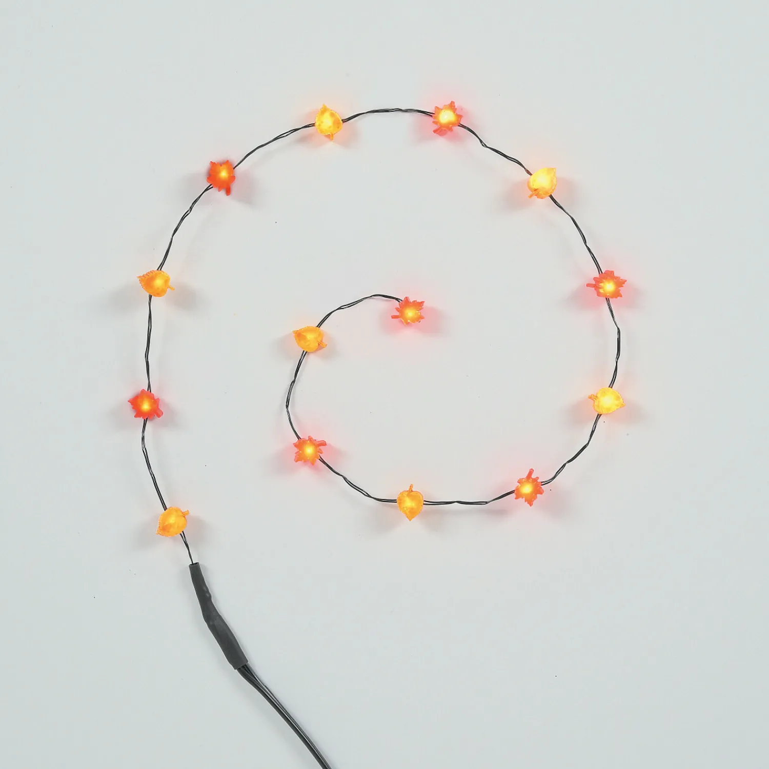 Online The Jolly Christmas Shop Department 56 Halloween Village String Of Lit Autumn Leaves LED String Lights 6007712