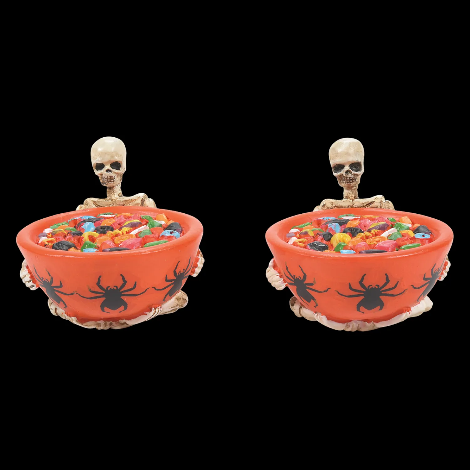 Best The Jolly Christmas Shop Department 56 Halloween Village Set Of 2 Trick Or Dare Treat Bowls 6010453