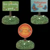 New The Jolly Christmas Shop Department 56 Halloween Village Set Of 3 Bee Friendly Signs 6010461