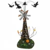 The Jolly Christmas Shop Department 56 Halloween Village Animated A Chill In The Air Weathervane 6013645