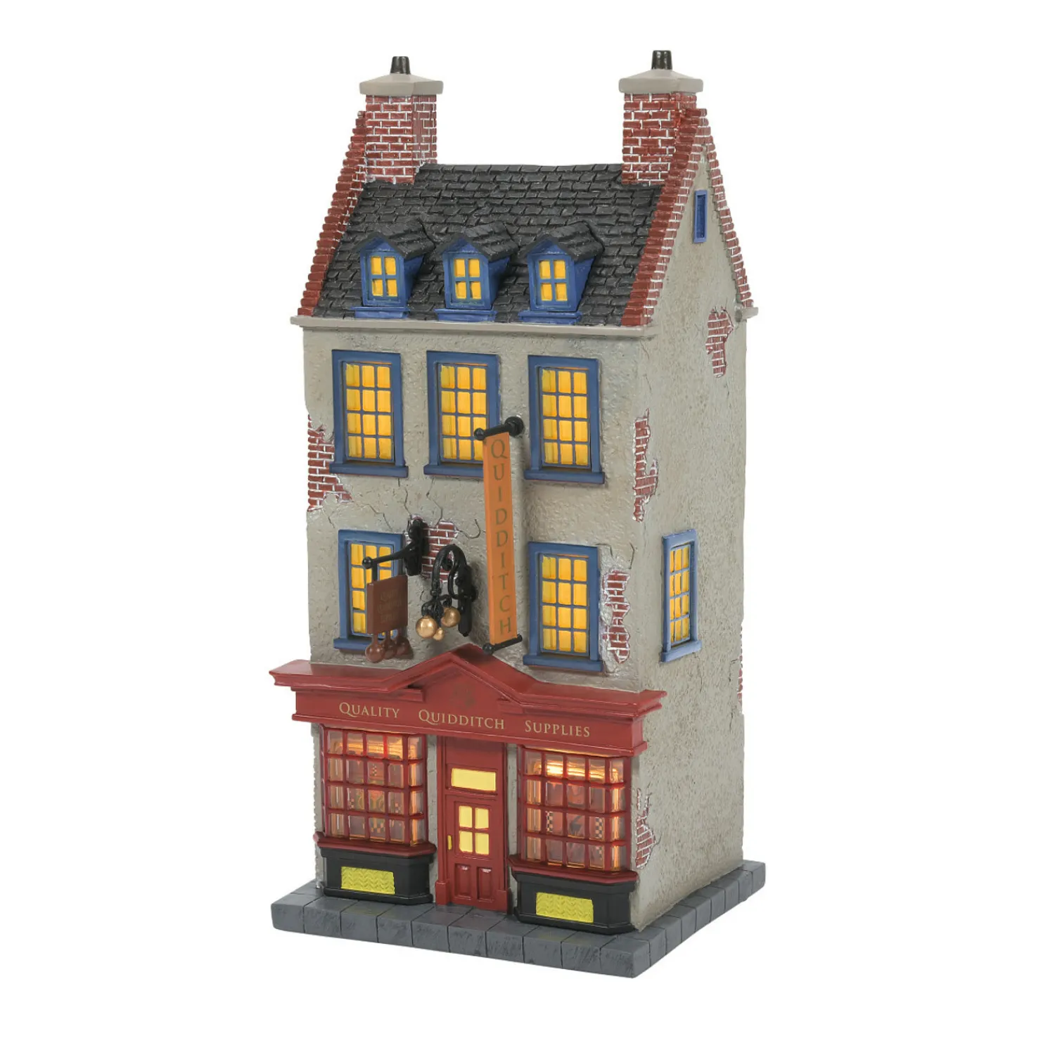 Best The Jolly Christmas Shop Department 56 Harry Potter Village Quality Quidditch Supplies Building 6007752
