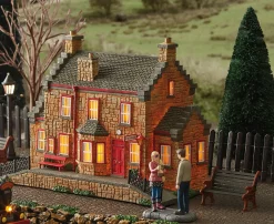 Sale The Jolly Christmas Shop Department 56 Harry Potter Village Hogsmeade Station Building 6009846