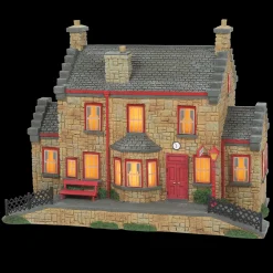 Sale The Jolly Christmas Shop Department 56 Harry Potter Village Hogsmeade Station Building 6009846
