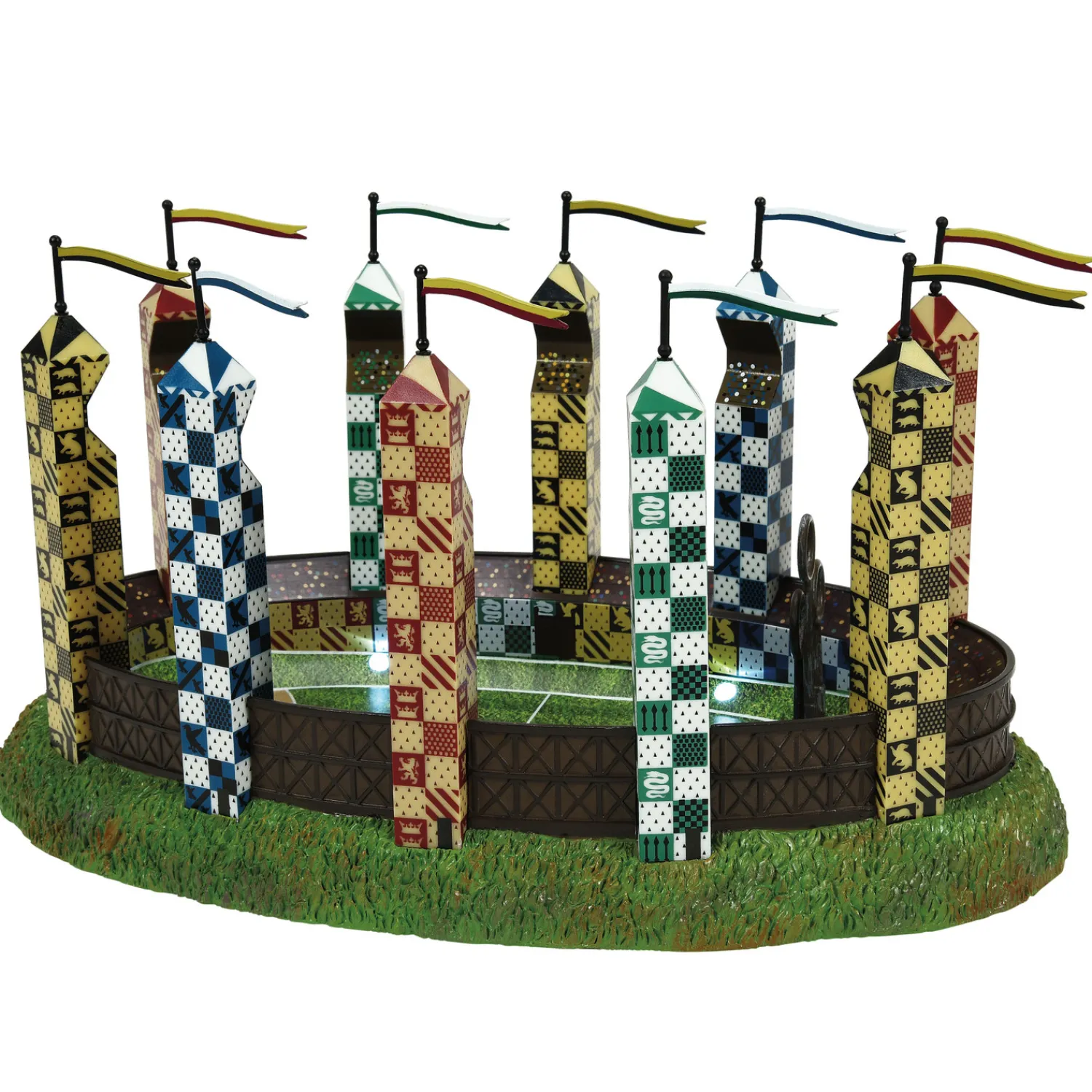Outlet The Jolly Christmas Shop Department 56 Harry Potter Village The Quidditch Pitch 6014664