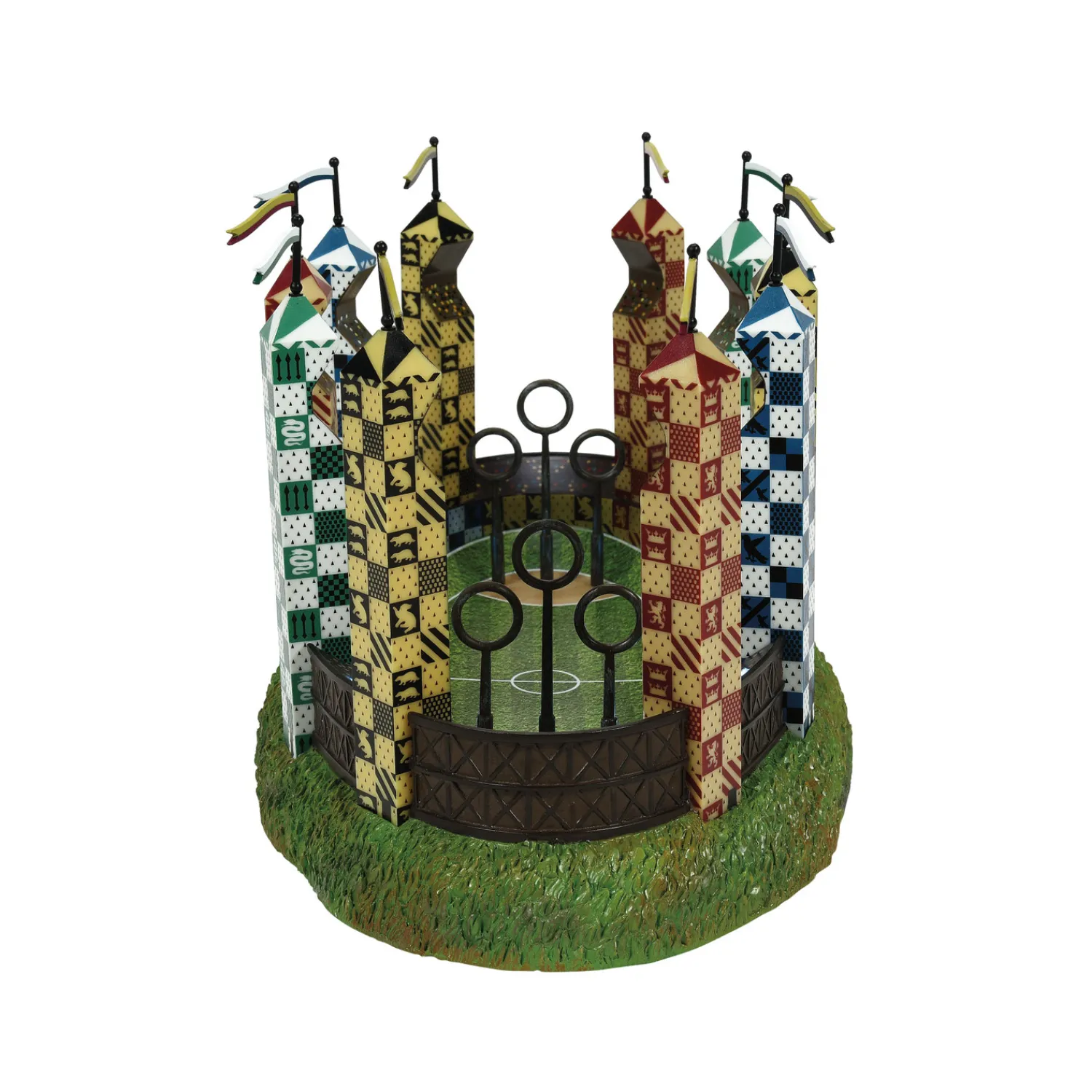 Outlet The Jolly Christmas Shop Department 56 Harry Potter Village The Quidditch Pitch 6014664
