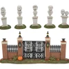 New The Jolly Christmas Shop Department 56 Haunted Mansion Village NEW For 2022 Set