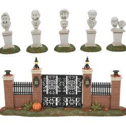 New The Jolly Christmas Shop Department 56 Haunted Mansion Village NEW For 2022 Set