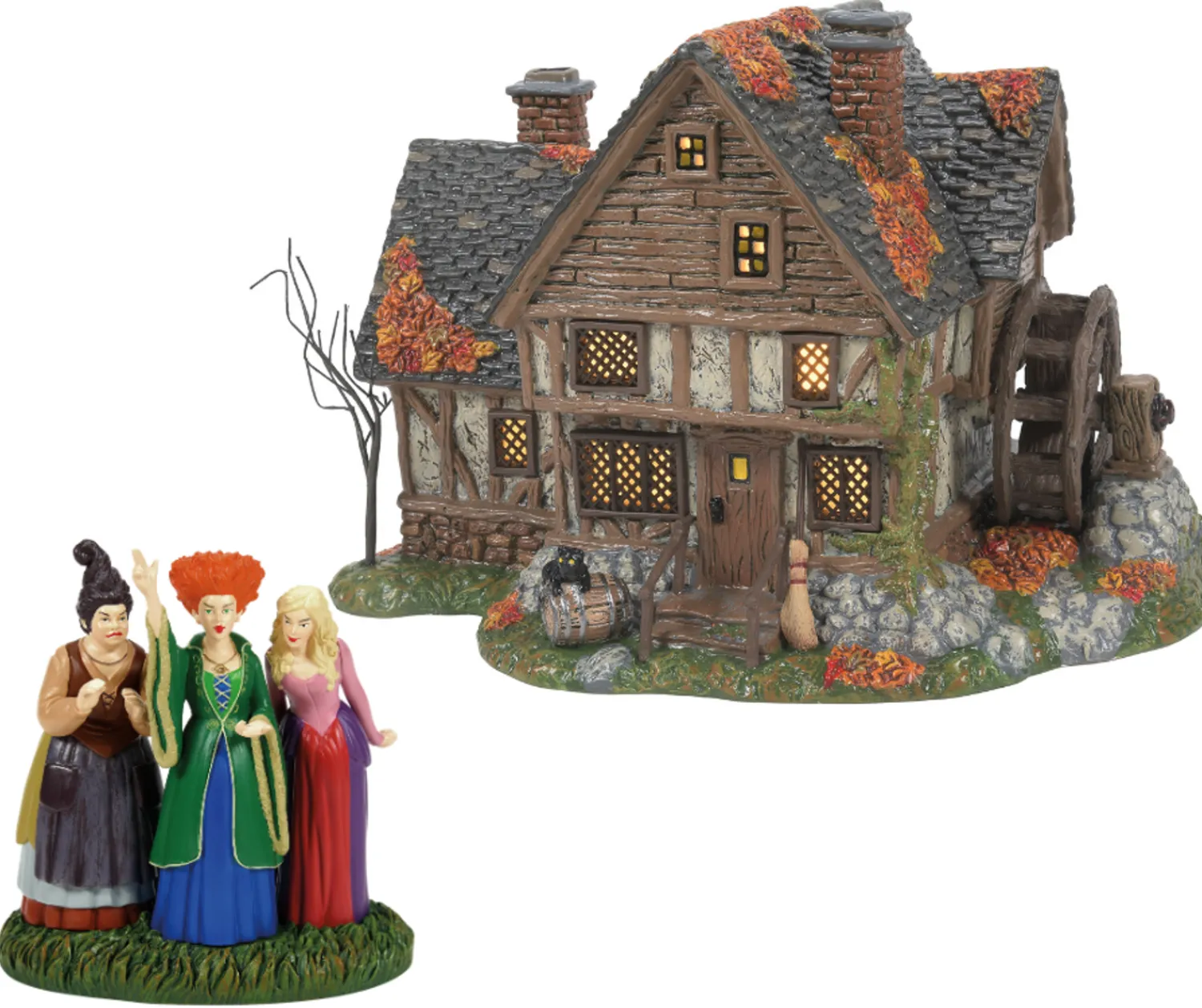Hot The Jolly Christmas Shop Department 56 Hocus Pocus Sanderson Sisters House And Trio