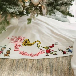 Discount The Jolly Christmas Shop Department 56 Merry Grinchmas Christmas Trees Skirt 6015836