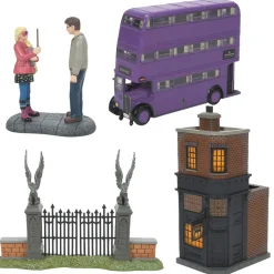 Discount The Jolly Christmas Shop Department 56 Mid Year 2022 Harry Potter Village 4 Pc Set