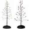 Hot The Jolly Christmas Shop Department 56 Orange Or Purple Twinkle Bright Lighted Halloween Tree Village Accessory