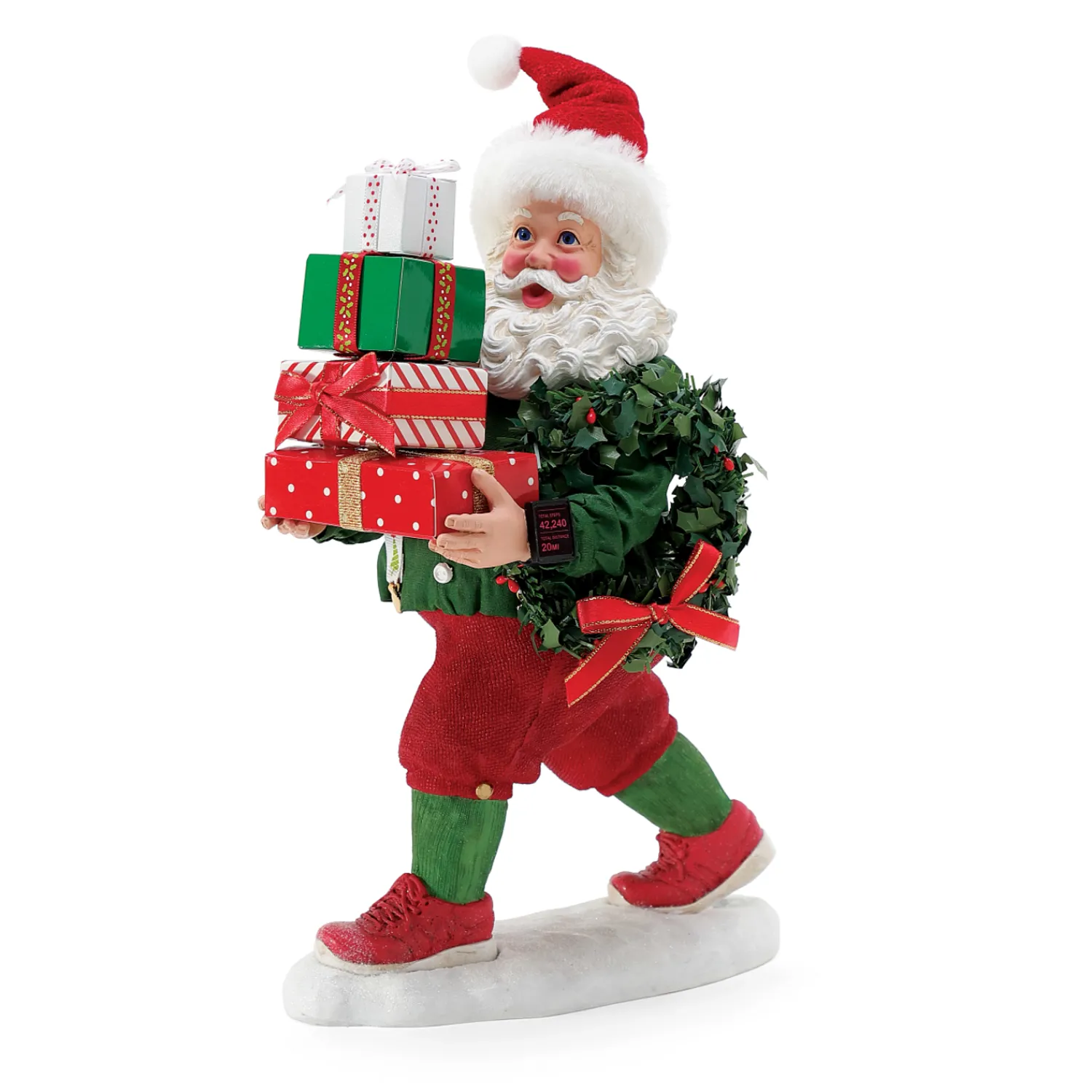 Clearance The Jolly Christmas Shop Department 56 Possible Dreams Santa Counting Steps 6010239