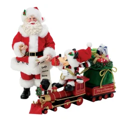 Outlet The Jolly Christmas Shop Department 56 Possible Dreams Mickey Mouse All Aboard Figure 6012042