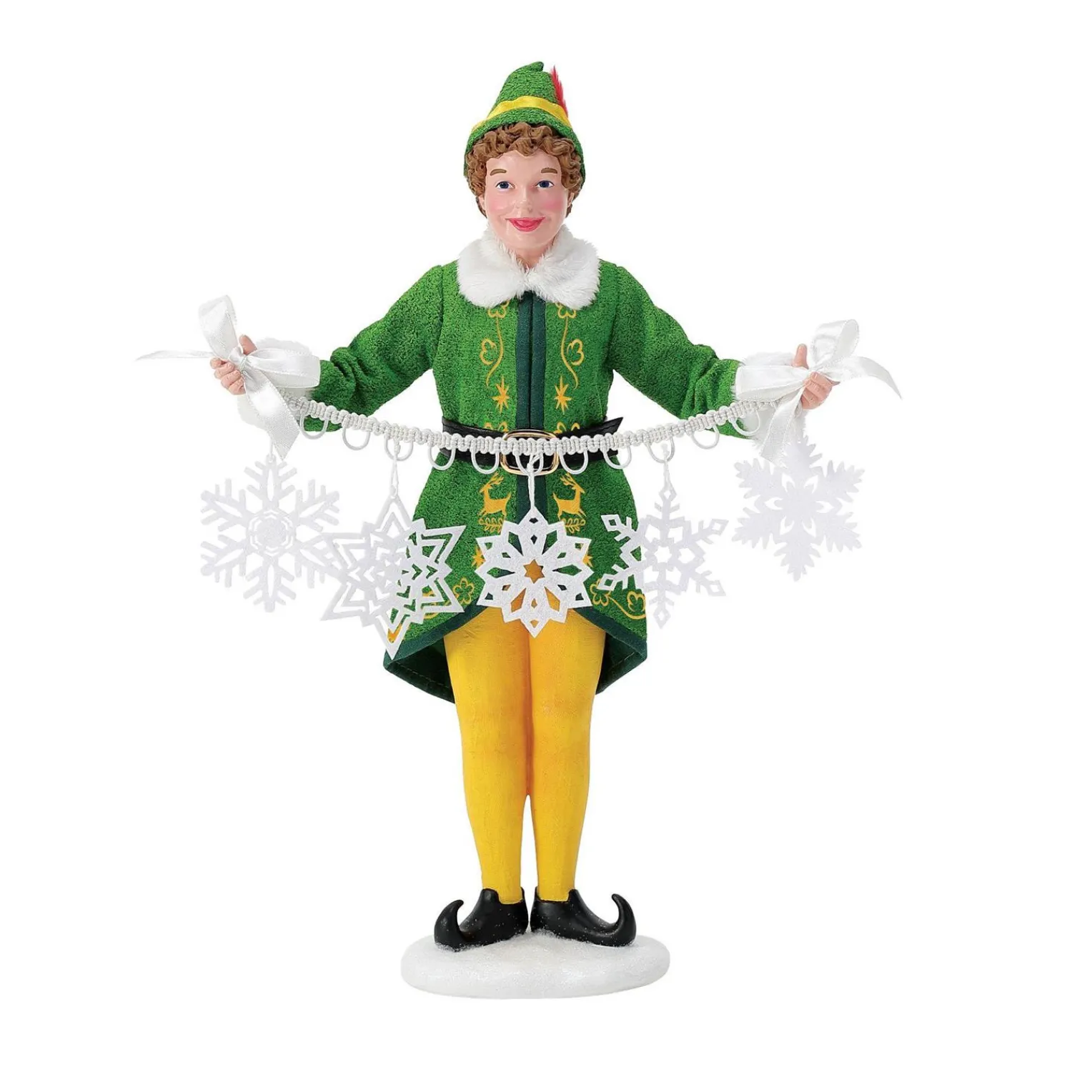 Hot The Jolly Christmas Shop Department 56 Possible Dreams Buddy Making Snowflakes Figure 6013709