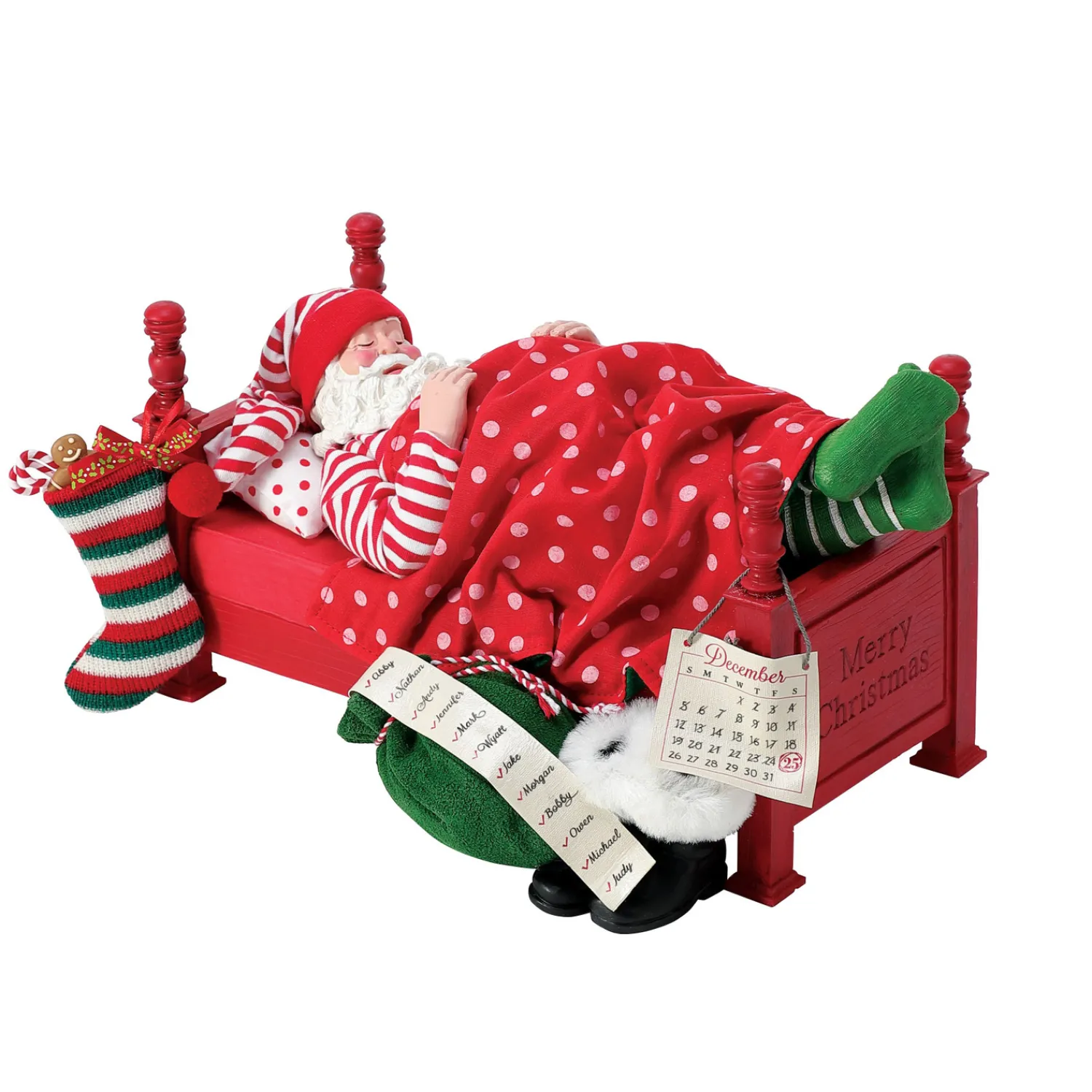 Best The Jolly Christmas Shop Department 56 Possible Dreams Santa Well Deserved Sleep Figure 6013906