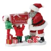Best The Jolly Christmas Shop Department 56 Possible Dreams African American Santa Clearly A Sign Figure 6013915