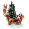 Outlet The Jolly Christmas Shop Department 56 Possible Dreams African American Santa Here Comes Santa Claus Figure 6013921