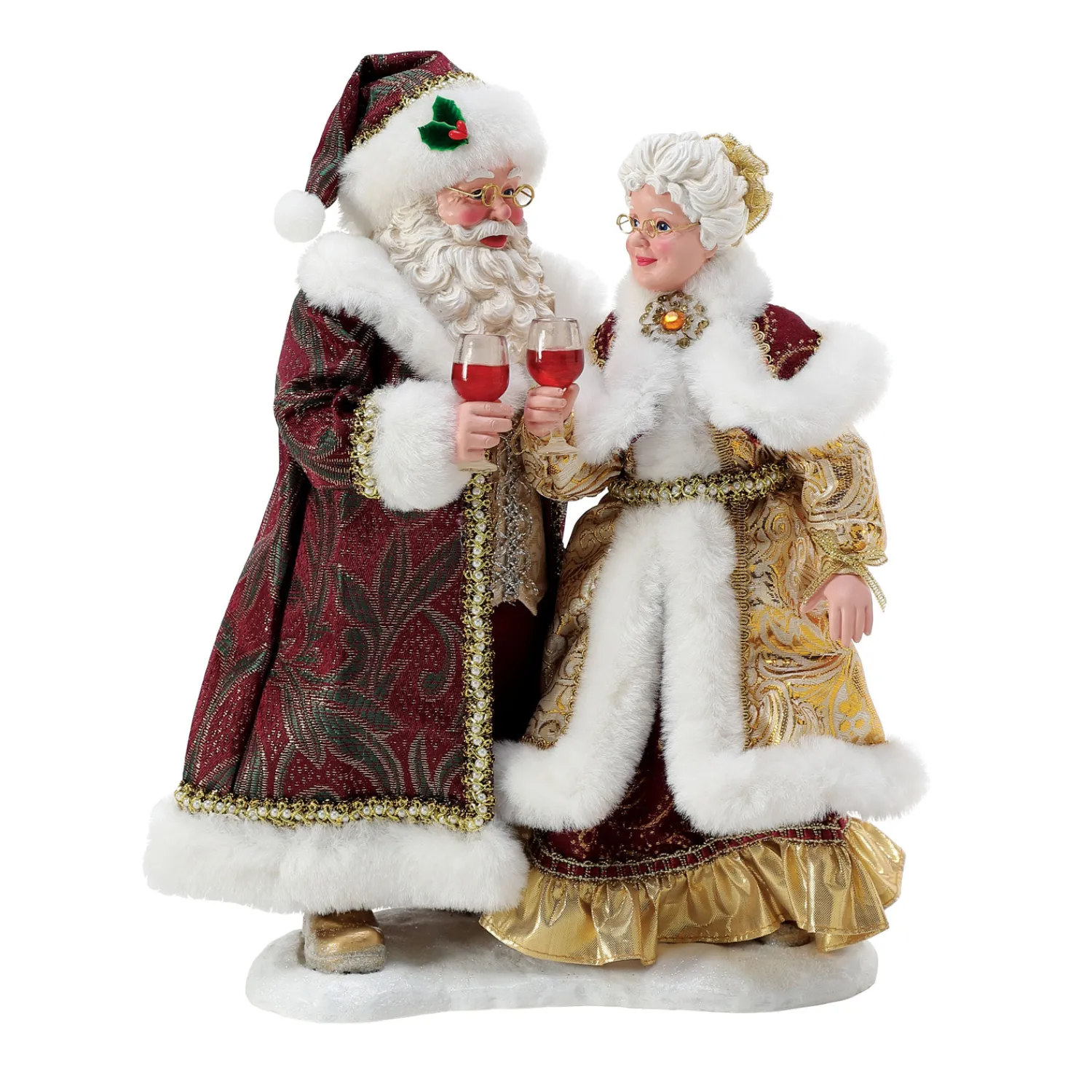 The Jolly Christmas Shop Department 56 Possible Dreams Santa Wine-derful Time Of The Year 6014773