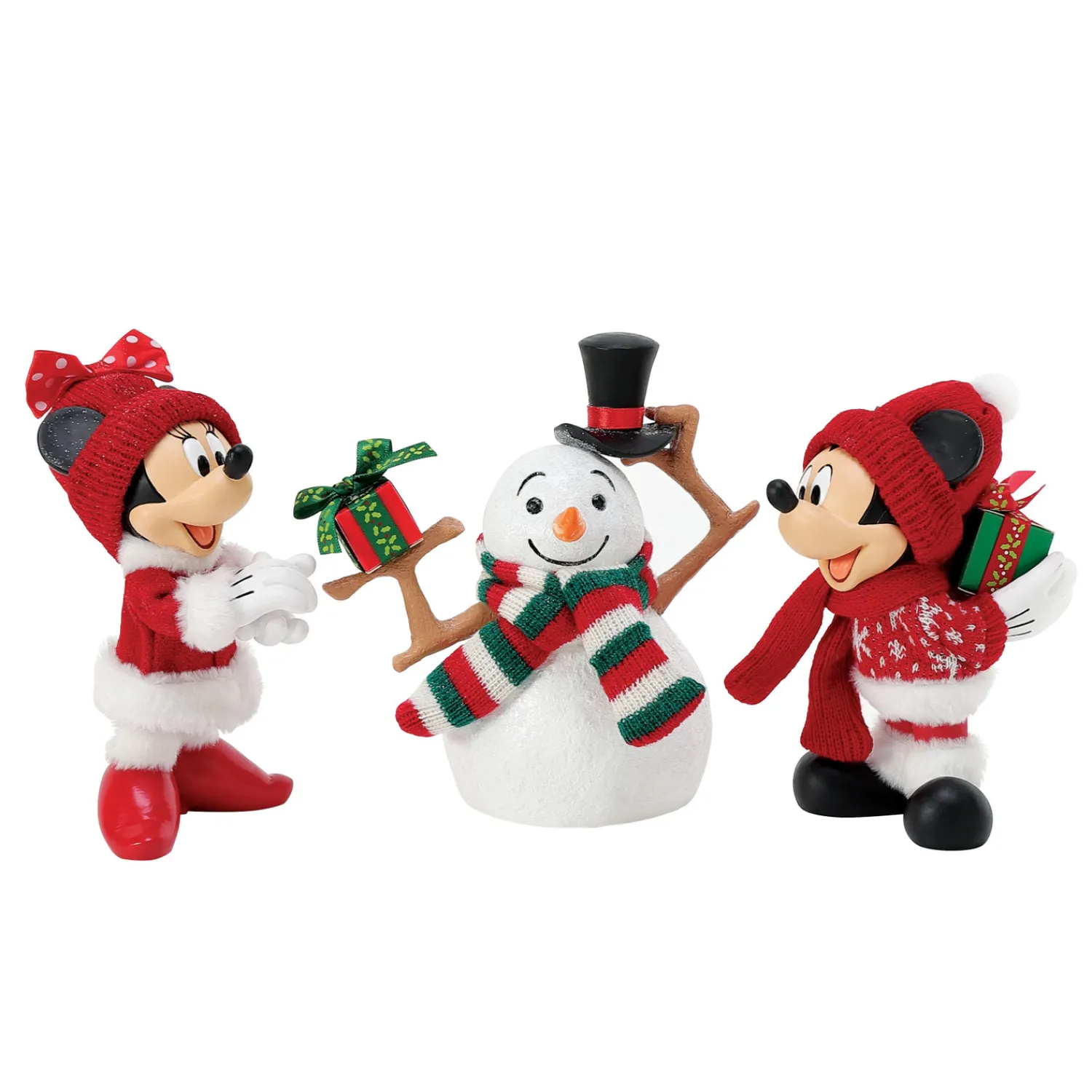 Clearance The Jolly Christmas Shop Department 56 Possible Dreams Mickey Mouse And Minnie Merry And Magical Figure 6014774