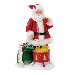 The Jolly Christmas Shop Department 56 Possible Dreams Santa S'More The Merrier Figure 6014797