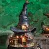 Online The Jolly Christmas Shop Department 56 Snow Village Halloween Toads & Frogs Witchcraft Haunt Building 4036591