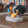 Clearance The Jolly Christmas Shop Department 56 Snow Village Christmas Eve Preparations Figure 6009703