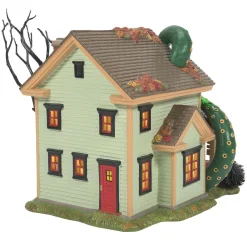 Discount The Jolly Christmas Shop Department 56 Snow Village Halloween The Kraken House 6011436