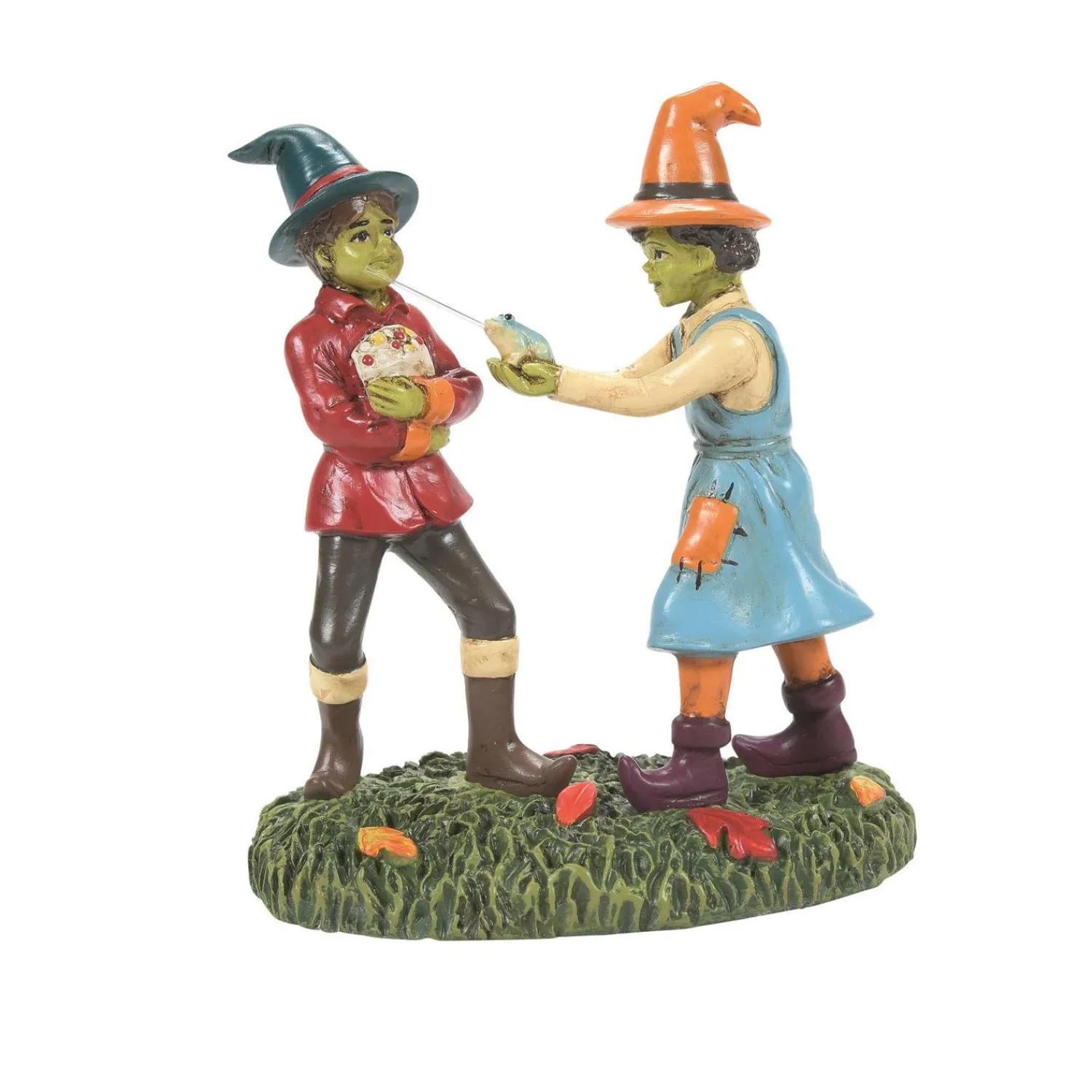 Outlet The Jolly Christmas Shop Department 56 Snow Village Halloween The Squirting Frog Trick 6011439