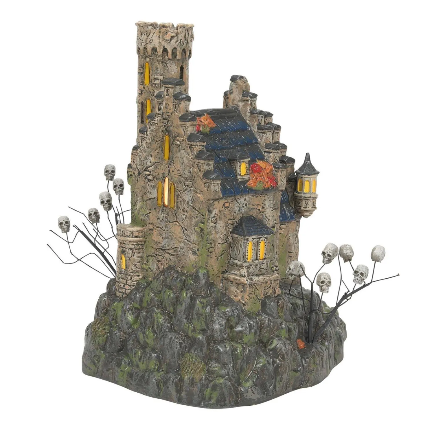 Clearance The Jolly Christmas Shop Department 56 Snow Village Halloween Castle Calvaria Building 6011444