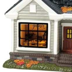 Outlet The Jolly Christmas Shop Department 56 Snow Village First Edition Gather 'Round For Thanksgiving Building 6013600FE