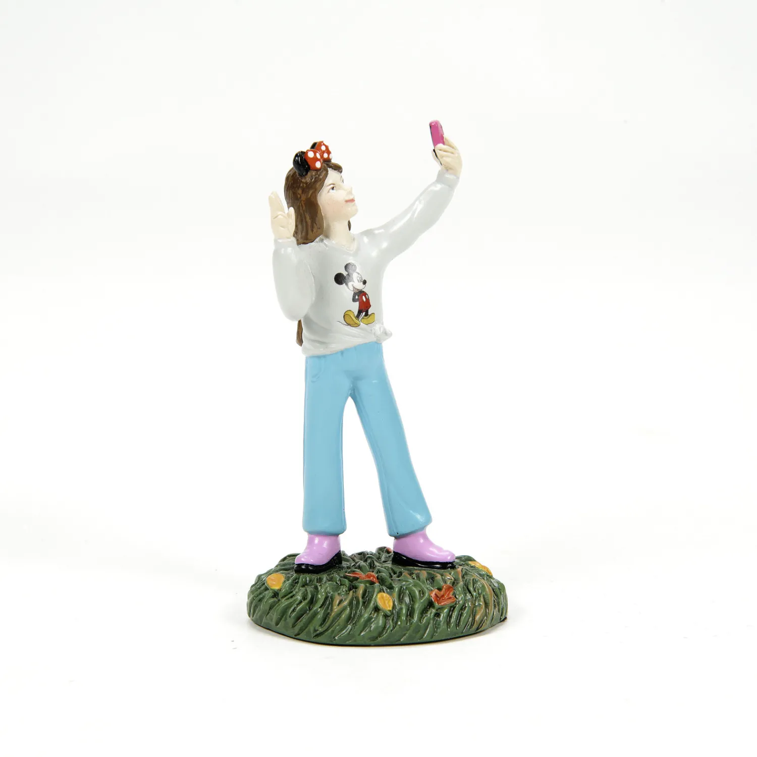 Online The Jolly Christmas Shop Department 56 Snow Village Halloween Visiting The Park Disney Figure 6014559