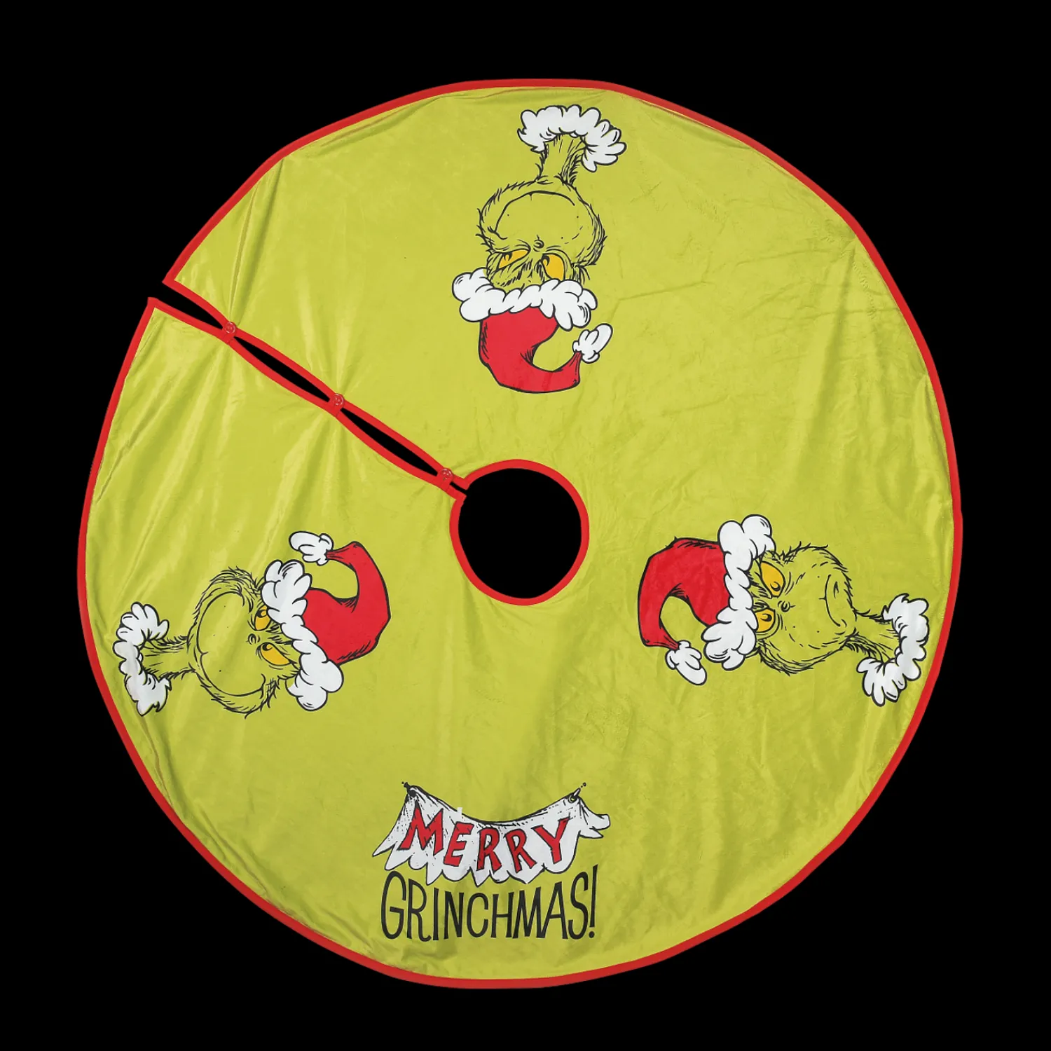 Outlet The Jolly Christmas Shop Department 56 The Grinch Christmas Tree Skirt ND6010016