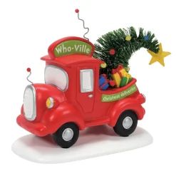 Best The Jolly Christmas Shop Department 56 The Grinch Village Who-ville Christmas Deliveries Figure 6009729