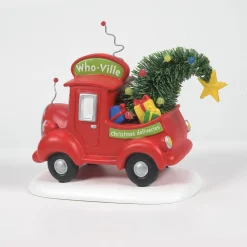 Best The Jolly Christmas Shop Department 56 The Grinch Village Who-ville Christmas Deliveries Figure 6009729